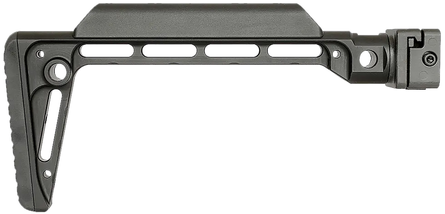 Midwest Industries MIMINSF Minimalistic Side Folding Stock Black 6061 Aluminum Folding