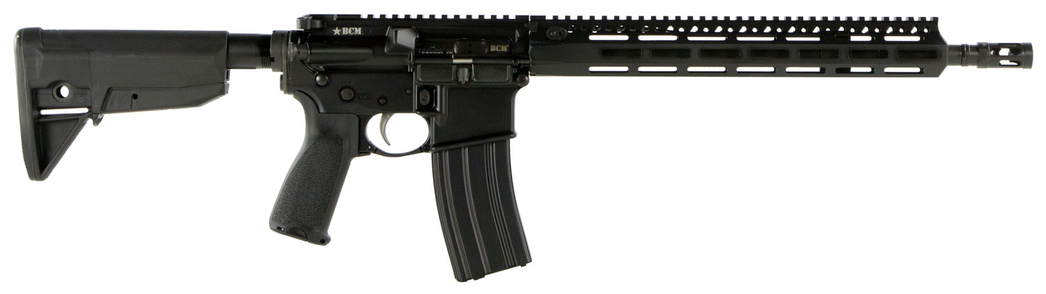 BCM 780750 RECCE-14 MCMR 223 Rem/5.56x45mm NATO 30+1 14.50″ Steel Chrome Lined Barrel, Mod 3 Compensator, Anodized 7075-T6 Aluminum Receiver, Synthetic 6 Position Stock, Ambidextrous Safety