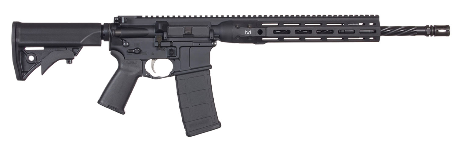 LWRC ICDIR5B16ML Individual Carbine 5.56x45mm NATO 16.10″ 30+1 Black Hard Coat Anodized Adjustable Stock