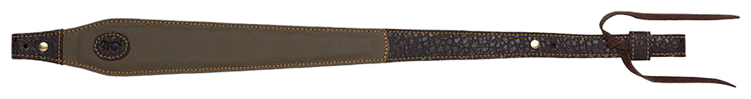 Browning 12250484 Laredo  Olive Canvas/Leather Adjustable Rifle