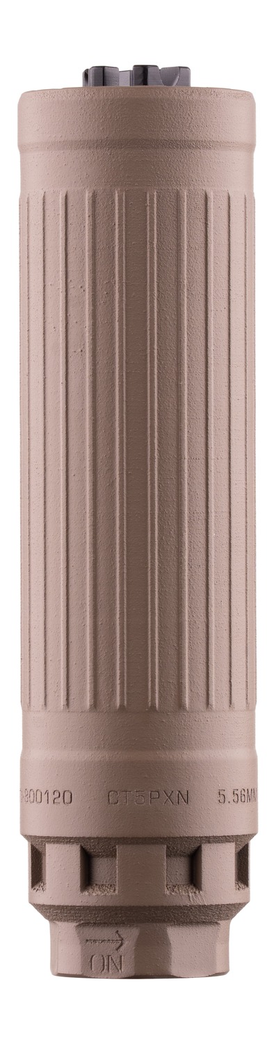 Dead Air CT5PXNFDE CT5P Patrol 6mm/5.56 NATO 1.60″ Flat Dark Earth Haynes 282