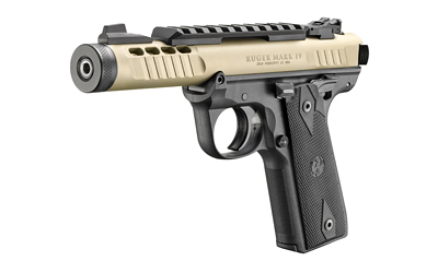 RUGER MK IV LTE 22LR 4.4″ 10RD CHAMP