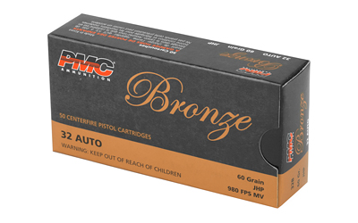 PMC BRNZ 32ACP 60GR JHP 50/1000
