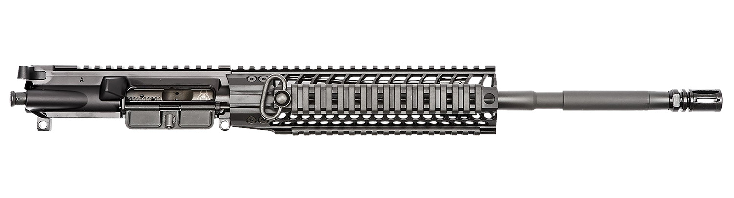 Spikes STU5025R9S Complete Upper 5.56x45mm NATO 16″ Black Phosphate Barrel, 7075-T6 Aluminum Black Receiver, 9″ BAR2 Free-Float Handguard for M4 Carbine