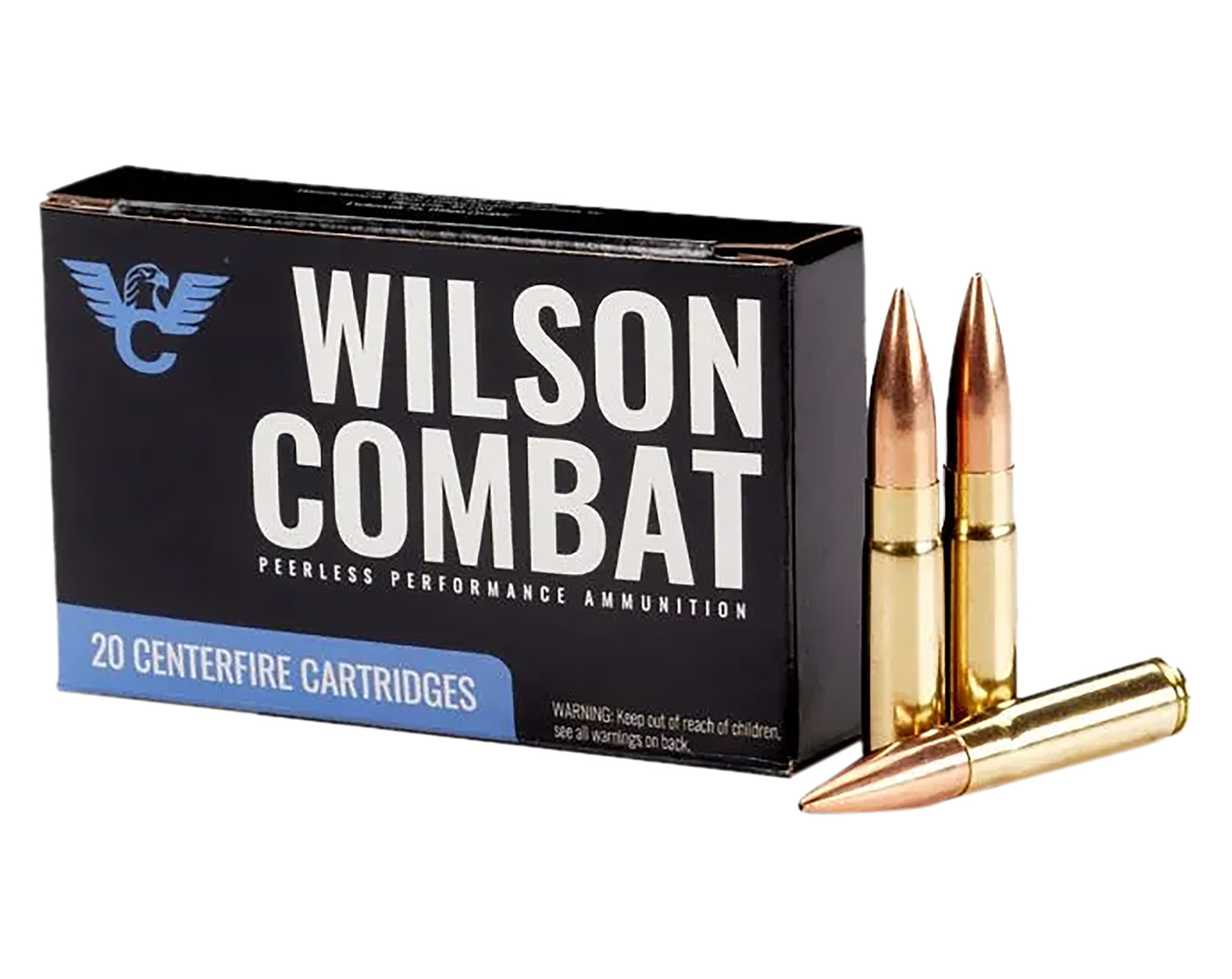Wilson Combat A300BLK220HPBT 300Blackout 220gr Hollow Point Boat Tail 20 Per Box/10 Case