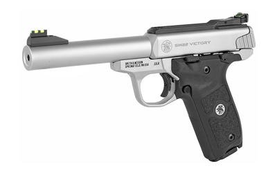 S&W VICTORY 22LR 5.5″ 10RD STS AFOS