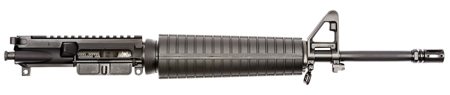 Spikes STU5435MLS Complete Upper 5.56x45mm NATO 16″ Black Phosphate/Midlength Barrel, 7075-T6 Aluminum Black Receiver, 12″ SAR3 Free-Floating Handguard for AR-15