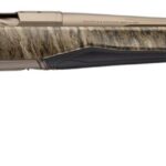 Browning 036146224 X-Bolt 2 Speed Full Size 270 Win 4+1 22″ Smoked Bronze Cerakote Fluted Threaded Barrel, Smoked Bronze Cerakote Steel Drilled & Tapped Receiver, Mossy Oak Bottomland Adj Vari-Tech Sy
