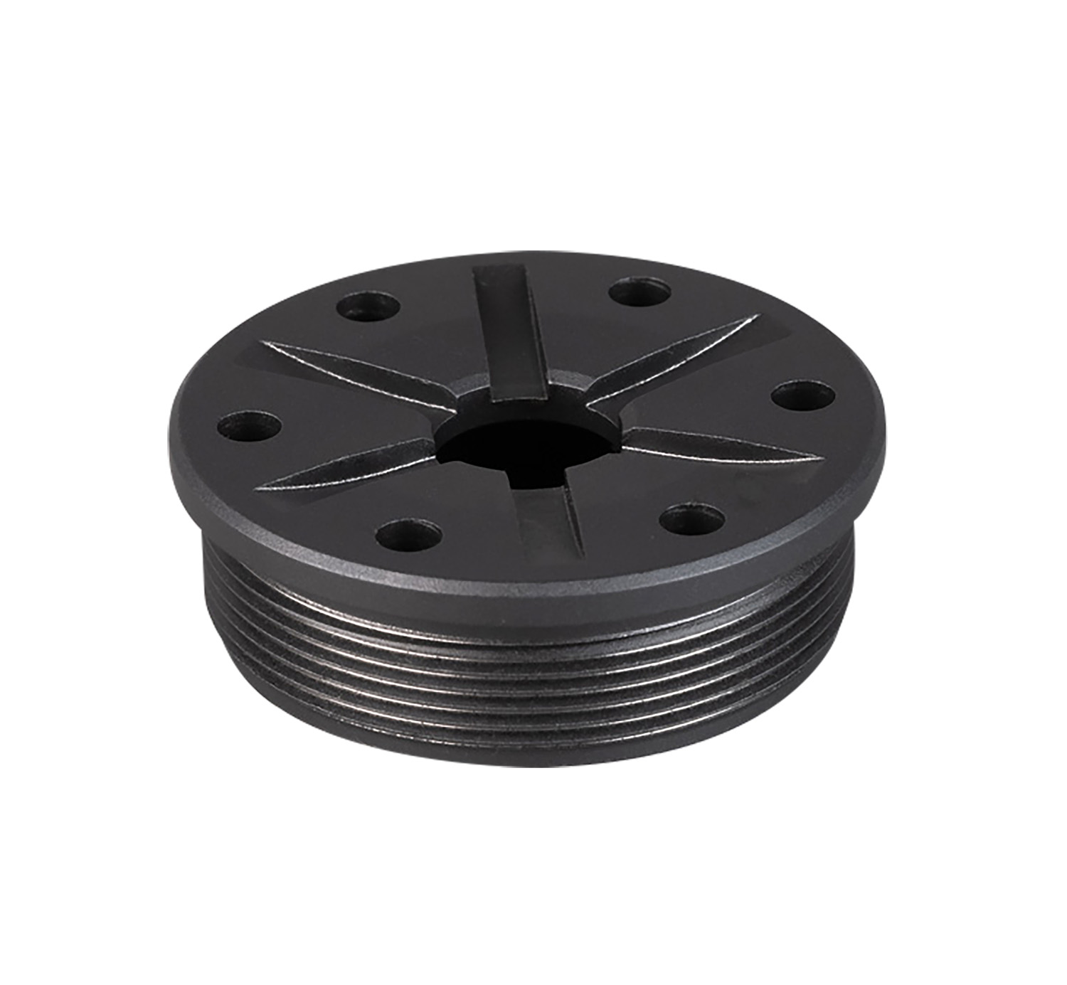 SilencerCo AC5124 Bravo Front Cap 30 Cal Fits Matte Black