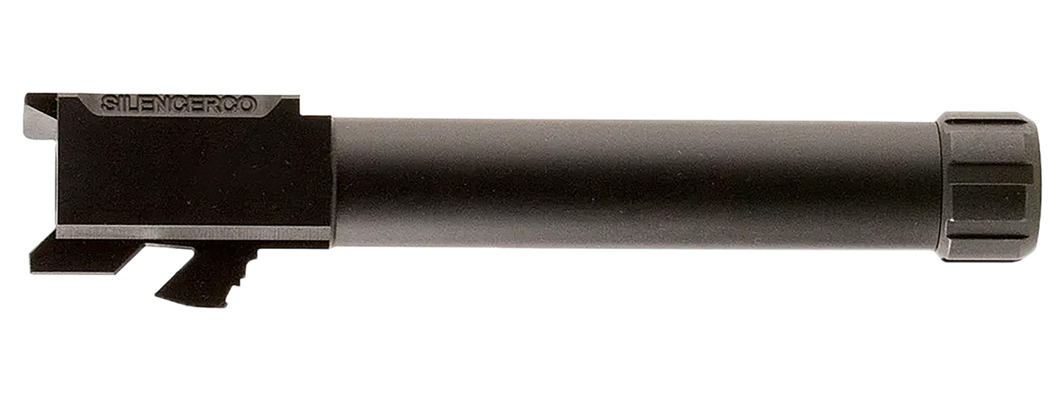 SilencerCo AC5335 9mm 1/2″x28 416R Stainless Steel Black