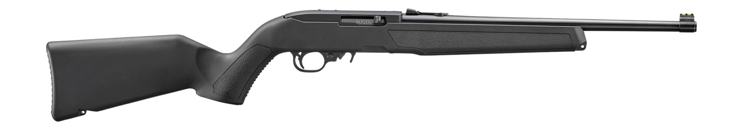 Ruger 32012 10/22  22 LR 10+1 16.12″” Satin Black Black Alloy Steel Barrel &  Receiver w/Scope Rail, Black Fixed w/M-LOK Synthetic Stock