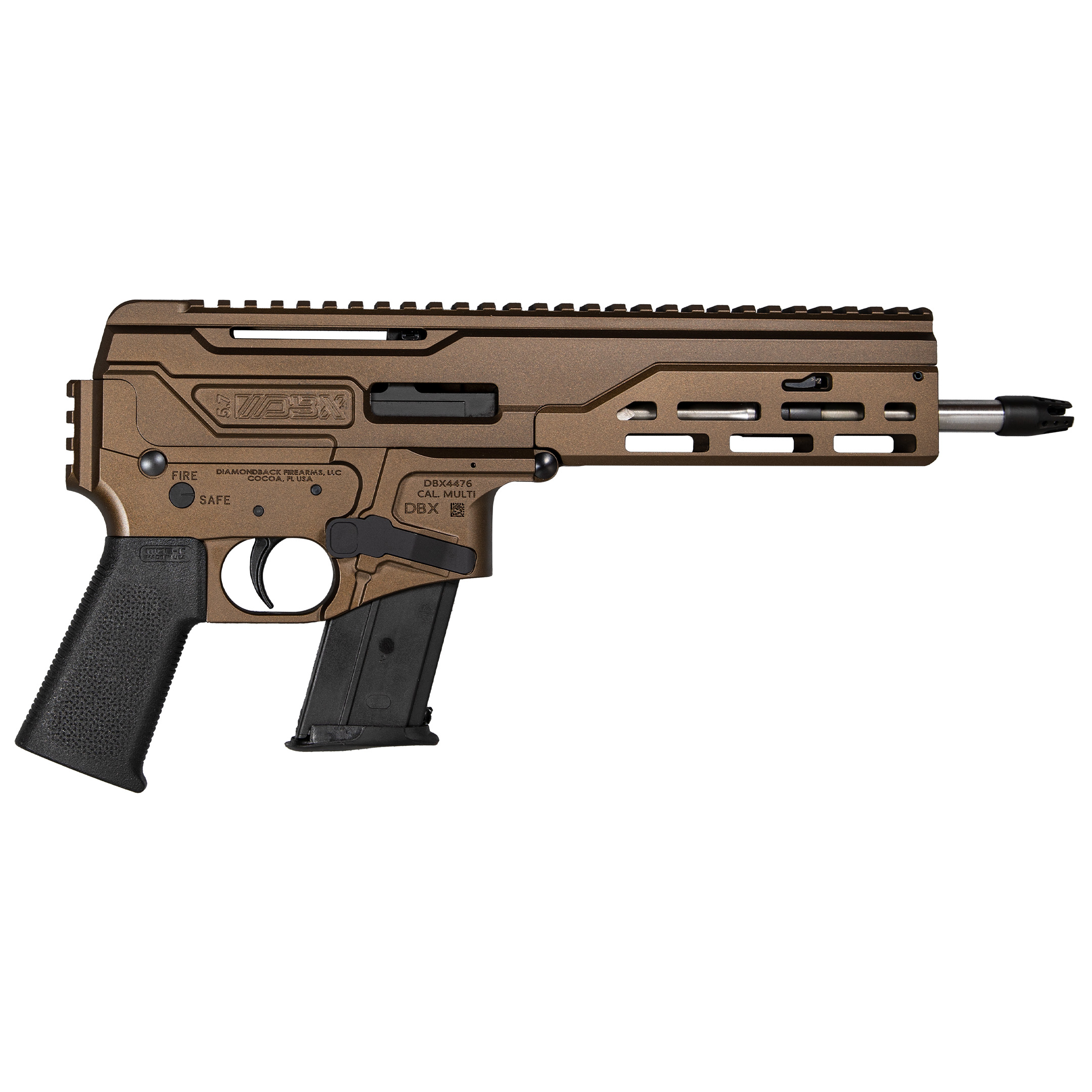 DIAMONDBACK FIREARMS DBX PIST 5.7X28 BRONZE 8″