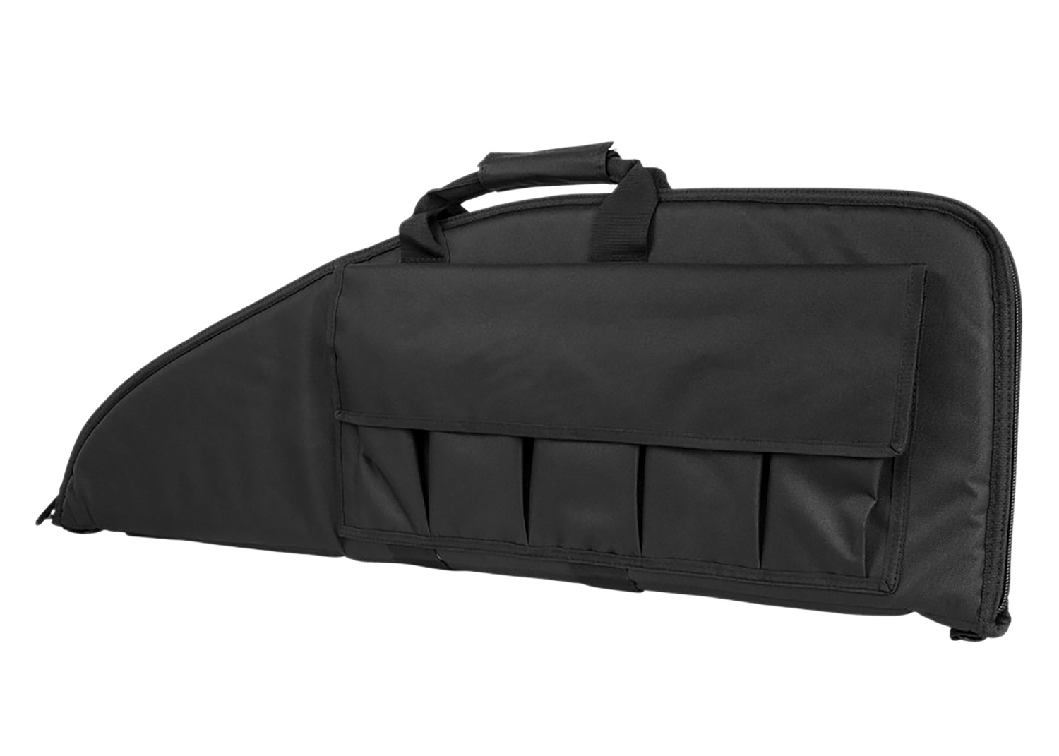 NcStar CV290736 VISM Rifle Case w/ Double Zippers ID Holder Foam Padding & Black Finish
