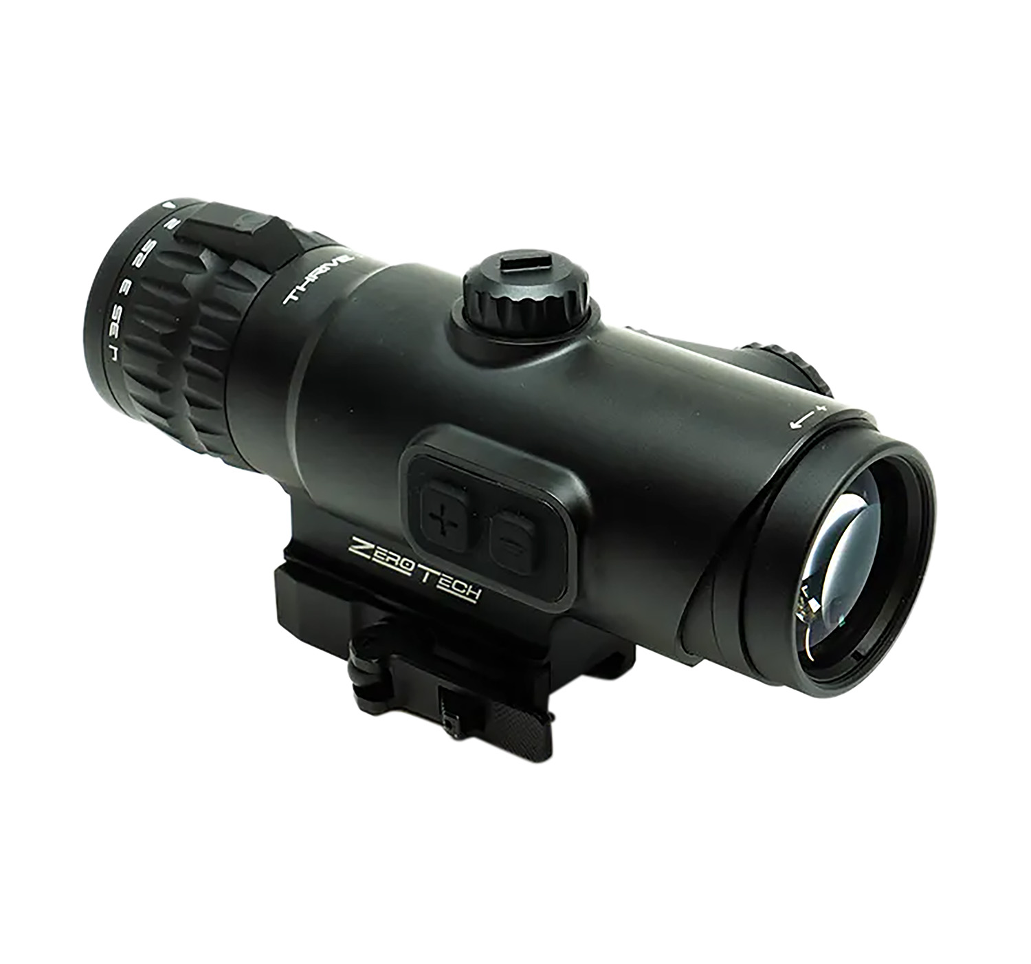 Zero Tech Optics THDP1424 Thrive HD Black 1-4x24mm Variable Prism, Illuminated Green/Red RAP-R Reticle