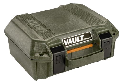 PELICAN VAULT SMALL PISTOL – CASE W/ FOAM ODG