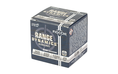 FIOCCHI RNG DYNA 300BLK 220GR 25/500