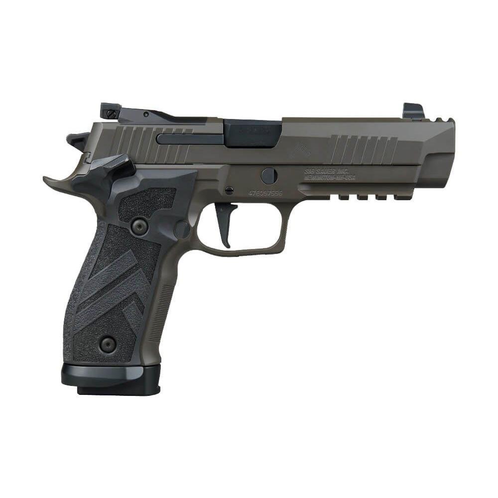 Sig Sauer P226 X-Five Legion SAO Handgun 9mm Luger 10rd Magazines(3) 4.4″ Barrel Suppressor High Sights TXG Grip Comp Slide