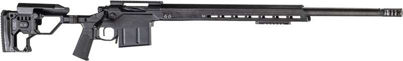 CHRISTENSEN MPR 338LAPUA – 27″ CF BLACK/BLACK M-LOK