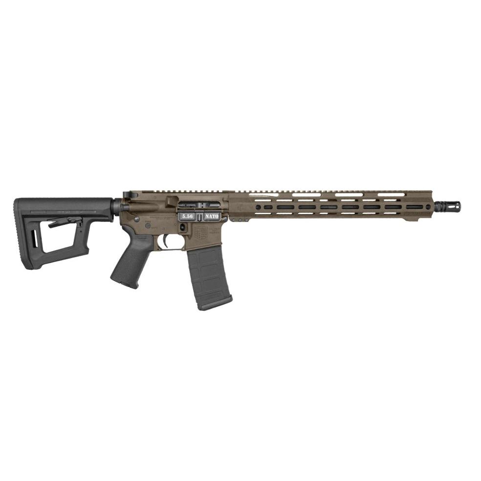 Diamondback Carbon DB15 Rifle 5.56mm 30rd Magazine(1) 16″ Barrel M-LOK Rail Midnight Bronze