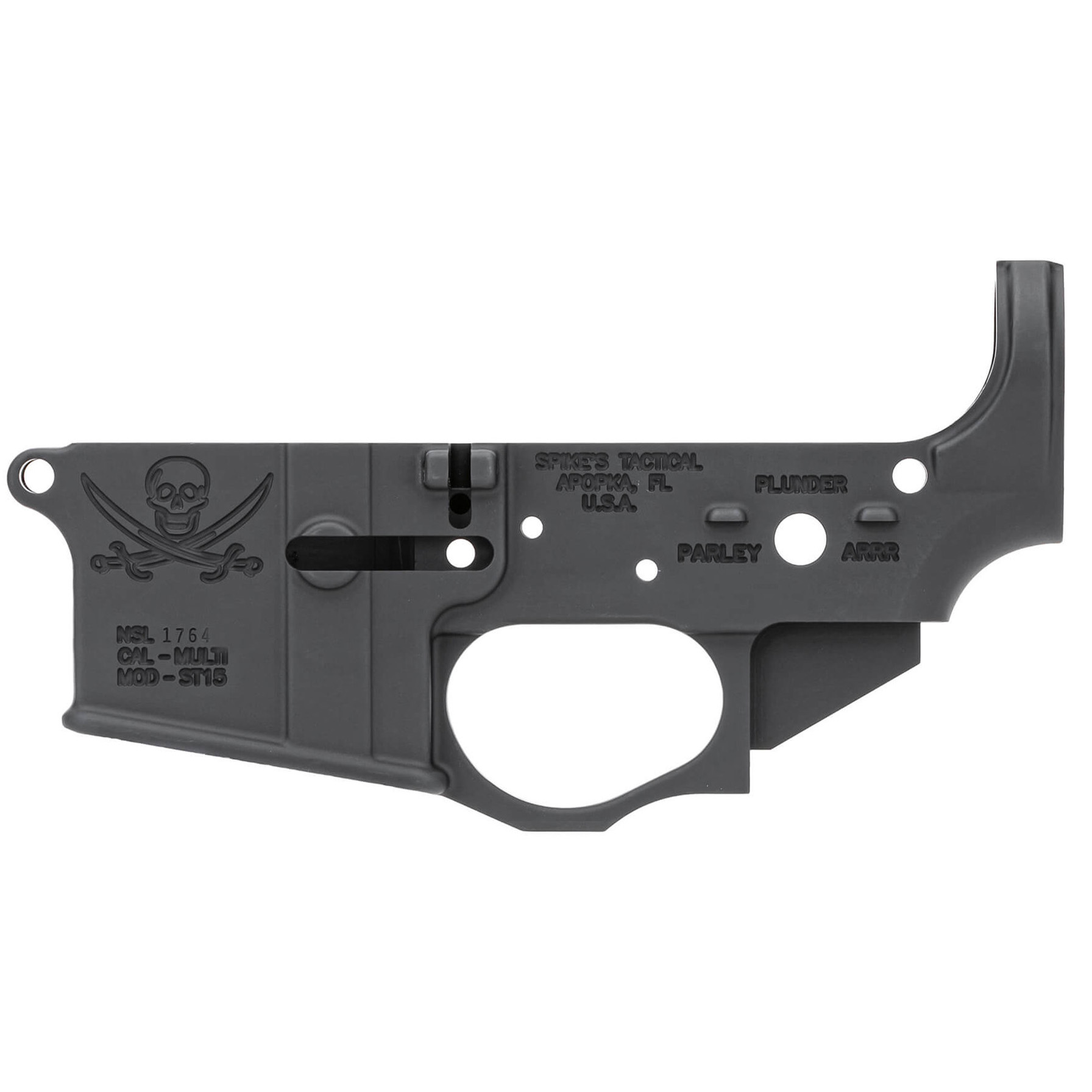 SPIKES STRIPPED LOWER CALICO J