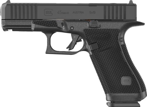GLOCK 45 ORS 9MM GEN6 FS – 10-SHOT W/FRONT SERRATIONS