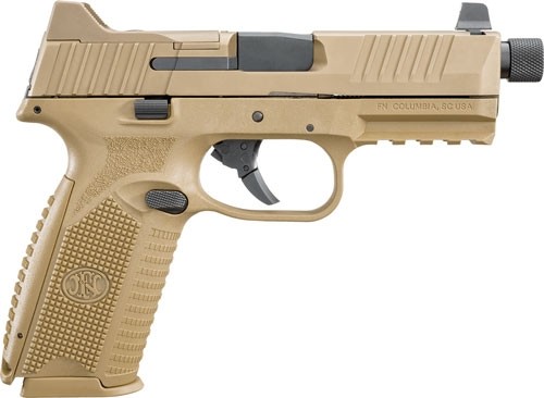FN 509 TACTICAL 9MM LUGER – 1-17RD 1-24RD NS FDE/FDE