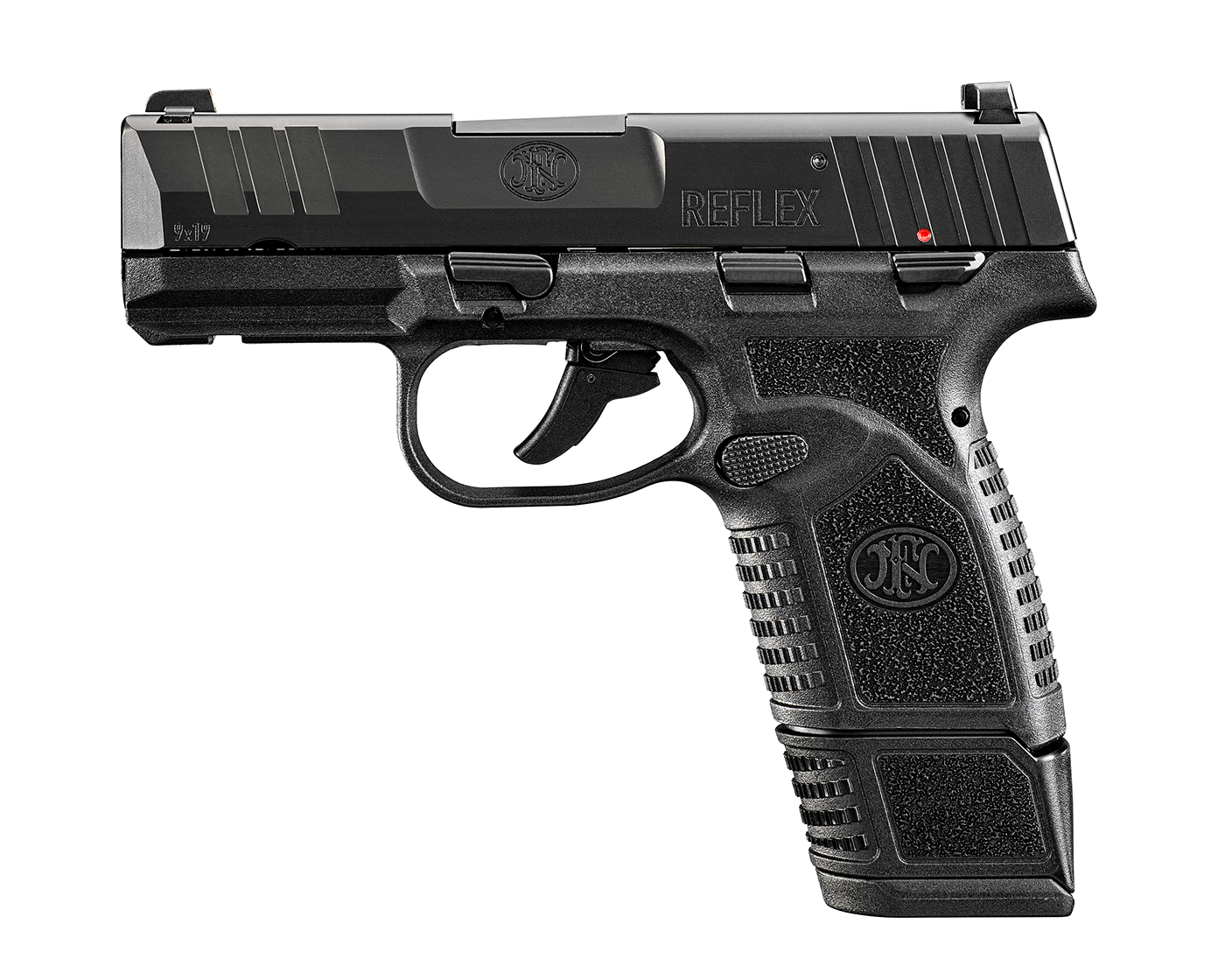 FN REFLEX 9MM BLK 3.3″ 15+1 SFTY