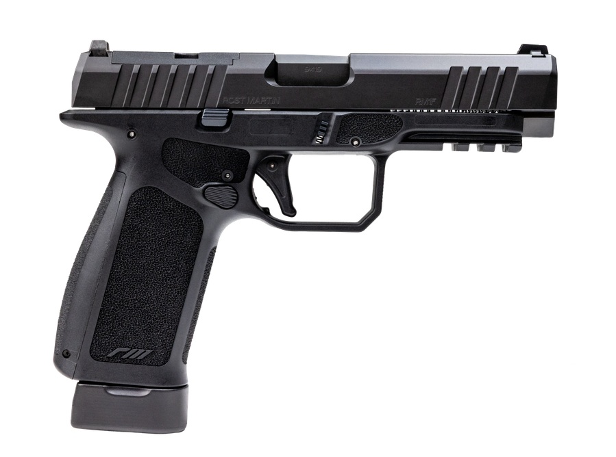 ROST MARTIN RM1F 9MM 10+1 BLK 4.5″OR FS CA