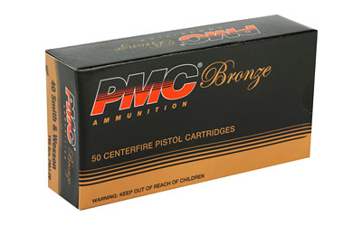 PMC BRNZ 40SW 165GR FMJ 50/1000