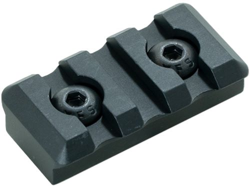 TIMBER CREEK MLOK 3 SLOT PIC – RAIL BLACK