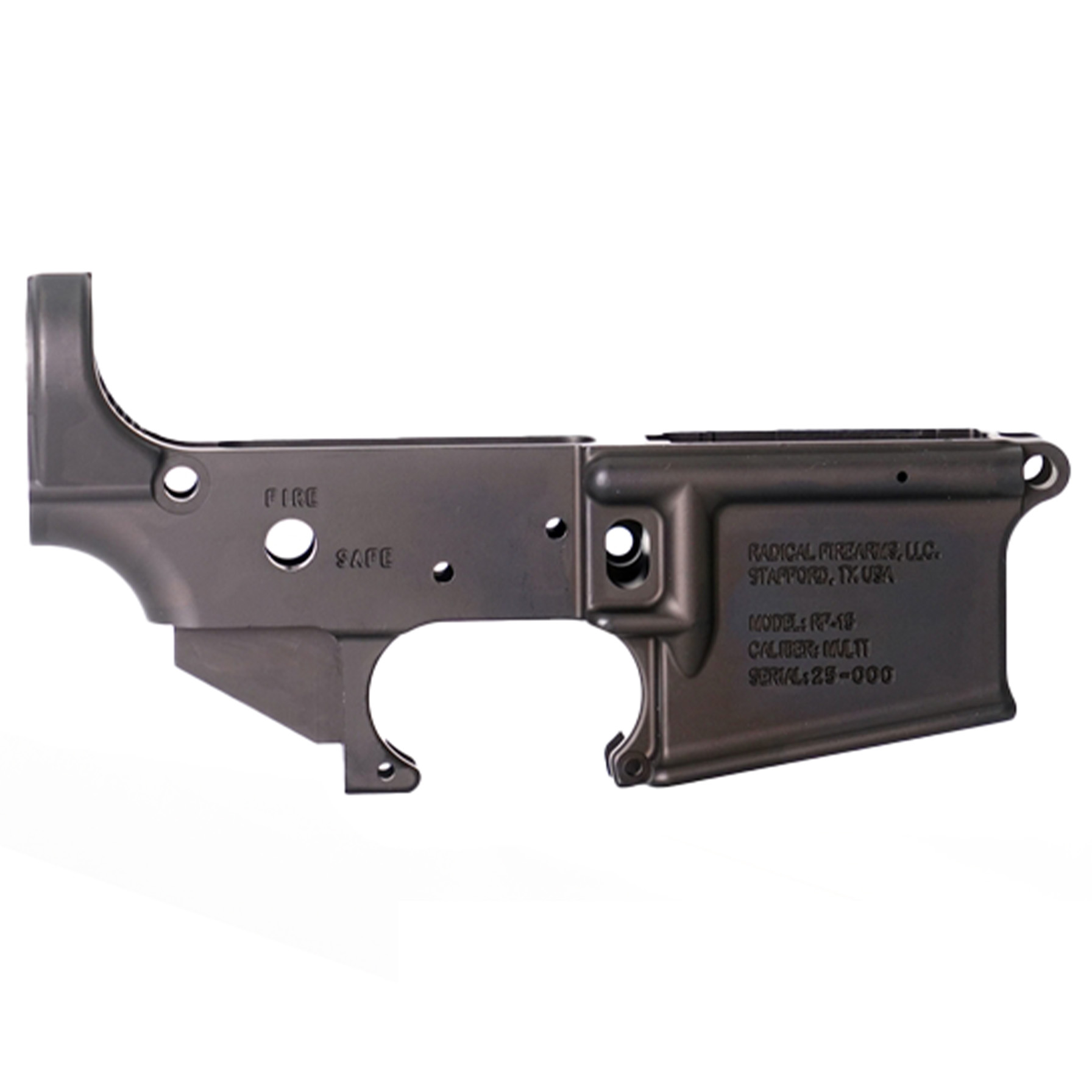 RADICAL STRIPPED AR15 LOWER BL
