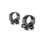 RPM Precision 30mm High (1.25”) Scope Rings with Co-Linear Bubble Level
