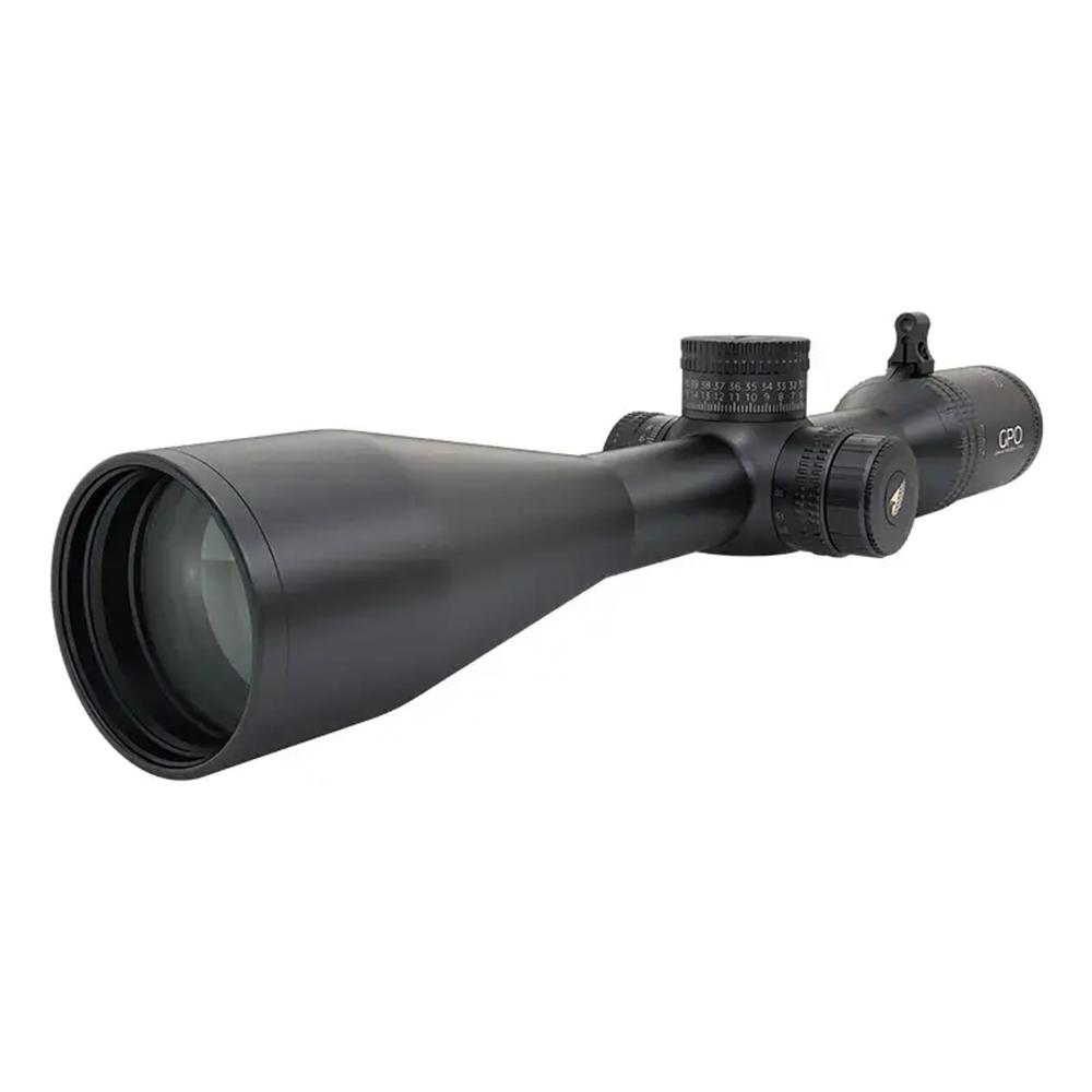 German Precision Optics Centuri Rifle Scope 2.5-15×50 30mm SFP G4i Illuminated Reticle Black
