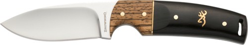 BROWNING KNIFE BUCKMARK HUNTER – 3″ BLADE HARDWOOD W/SHEATH