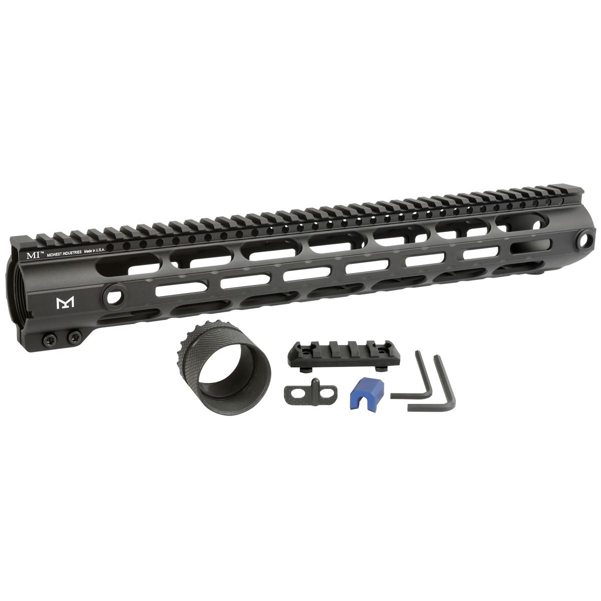 Midwest Industries 308 Combat Rail Handguard DPMS M-LOK 15″ Black