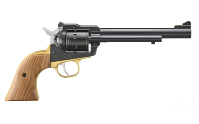 RUGER SPR WRNGLR 22LR 6.5″ 6RD BRASS