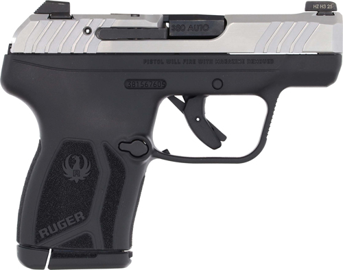 RUGER LCP MAX 380ACP FRONT – NGT SGT TWO-TONE MAG DISCONNEC