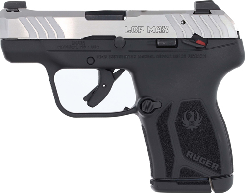 RUGER LCP MAX 380ACP FRONT – NGT SGT TWO-TONE MAG DISCONNEC
