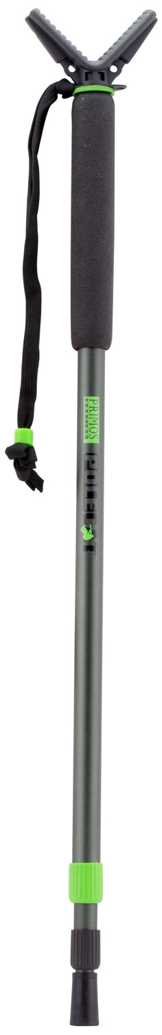 Primos 65481 Pole Cat  Shooting Stick, Tall, Aluminum, 33-65″