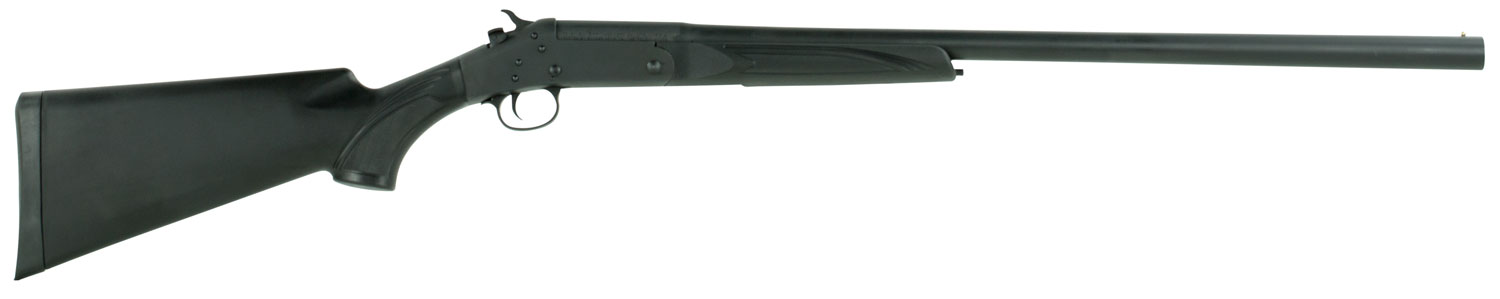 Stevens 22557 301 12 Gauge Break Open 3″ 1rd 26″ Matte Black Single Shot Barrel, Matte Black Carbon Steel Receiver, Fixed Matte Black Synthetic Stock, Ambidextrous