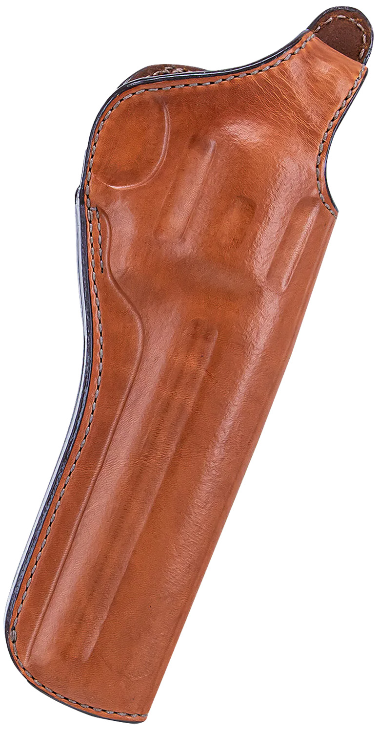 Bianchi 12686 Cyclone OWB Tan Leather Fits 6″ Astra 357, 6-6.5″ Colt, S&W Colt; S&W 27,28,29,610; Taurus Belt Loop Mount Right Hand