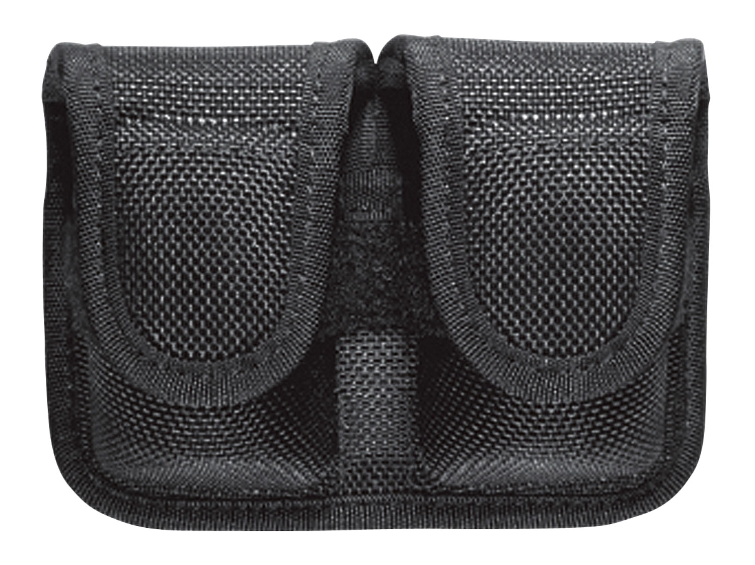 Bianchi 17400 7301 SpeedLoader Pouch Double Black Accumold Hook & Loop Belts 2-2.25″ Wide Compatible w/ 38/357