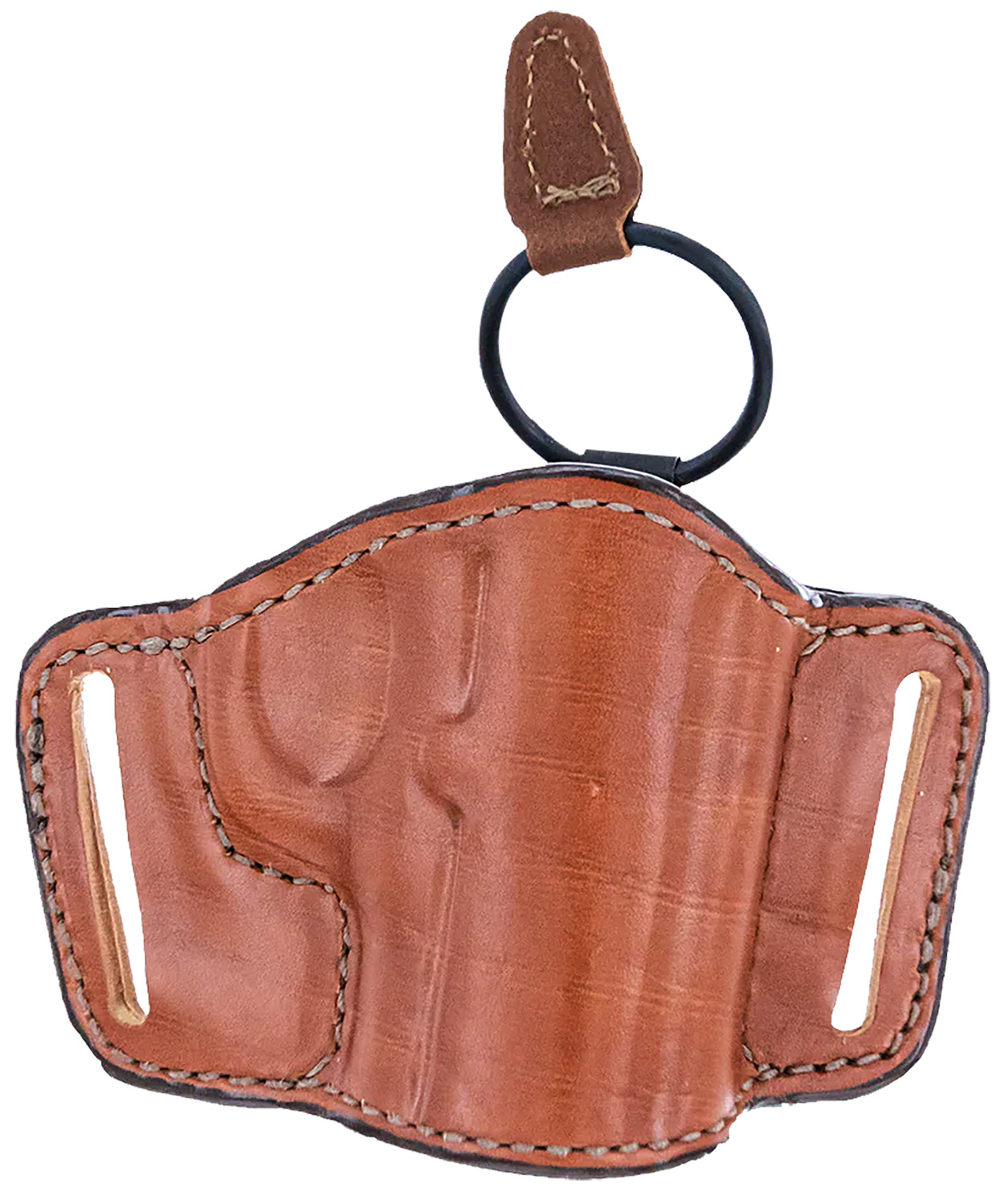 Bianchi 19256 105 Minimalist OWB Size 14 Tan Leather Belt Slide Compatible w/Sig P365/Glock 42/Bersa Thunder/S&W 1911 Belt Up to 1.75″ Wide Right Hand