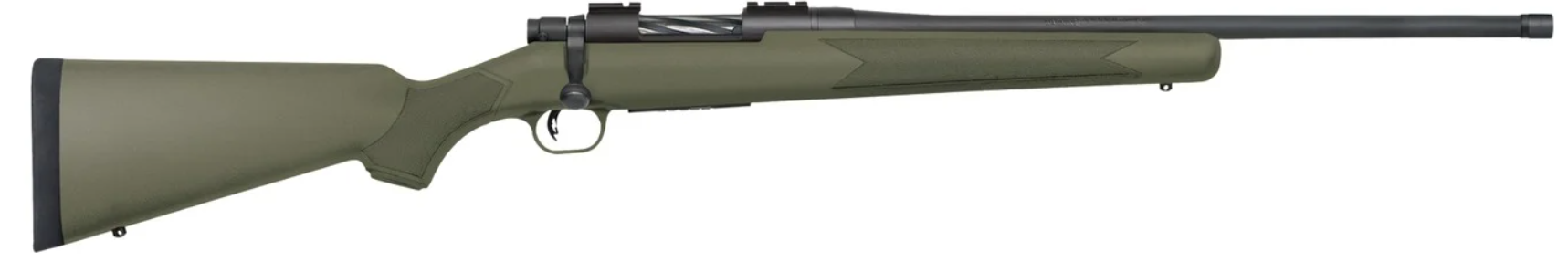 MOSSBERG PATRIOT 400 LEGEND 20IN TB BARREL 4RD ODG WEAVER STYL BS 28225