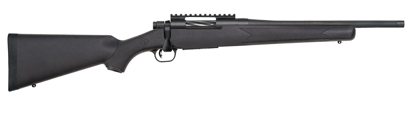 MOSSBERG PATRIOT 22-250 BL/SYN 18″ TB