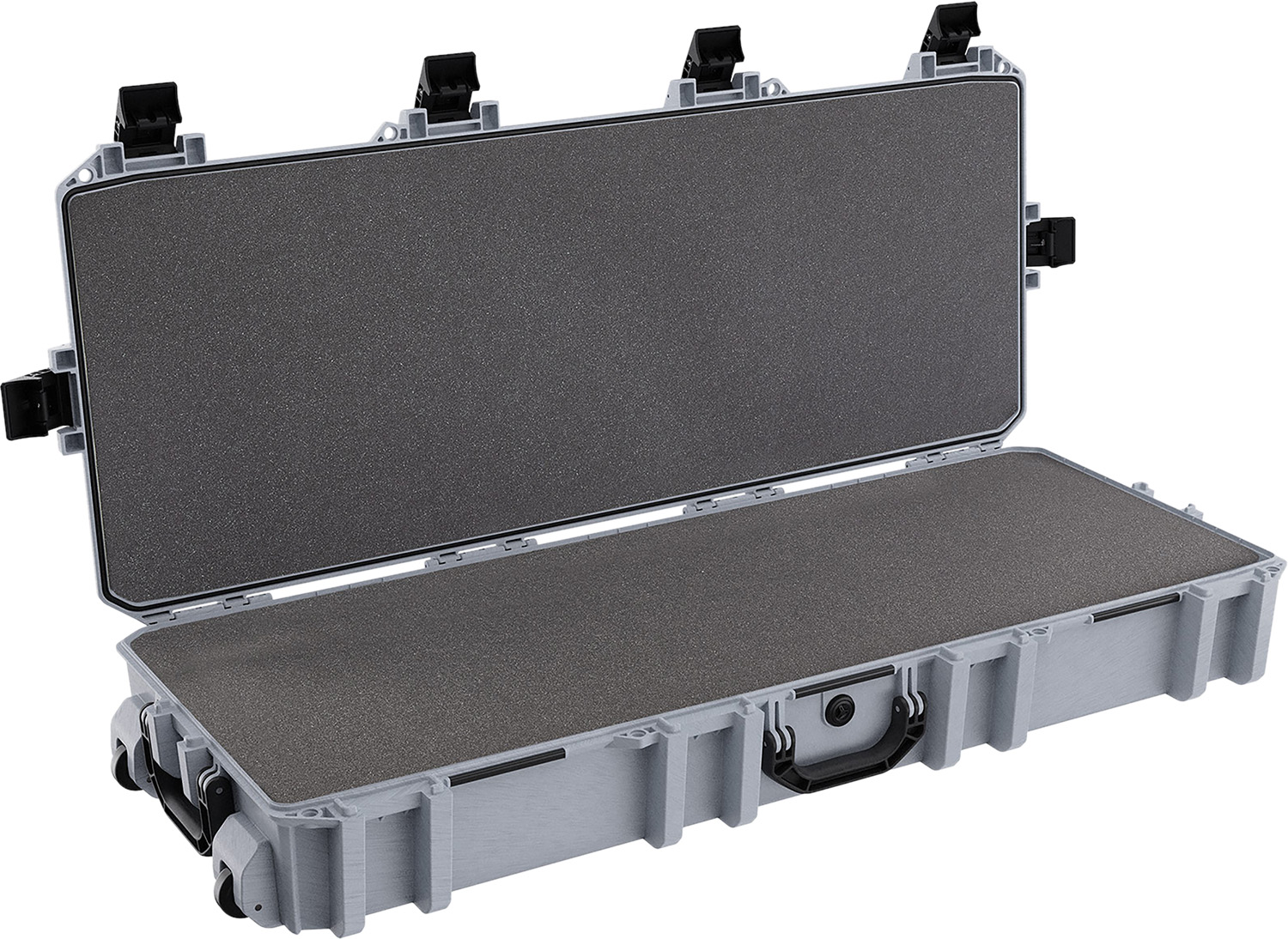 Pelican VCV7300000GRY Vault Double Rifle Case 44″ Gray Polyethylene Foam Weather Resistant