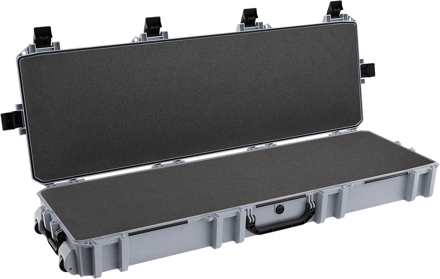 Pelican VCV8000000GRY Vault Double Rifle Case 53″ Gray Polyethylene Foam Weather Resistant