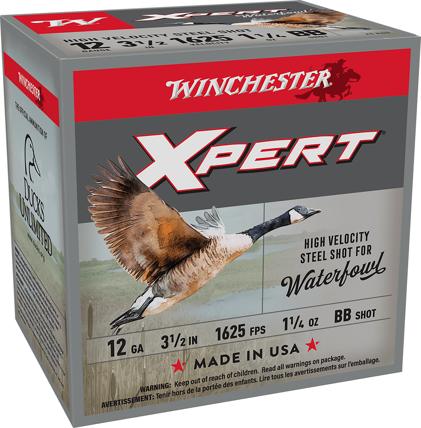 Winchester Ammo WEX12LMBB Super X Xpert High Velocity 12Gauge 3.50″ 1 1/4oz BBShot 25 Per Box/10 Case