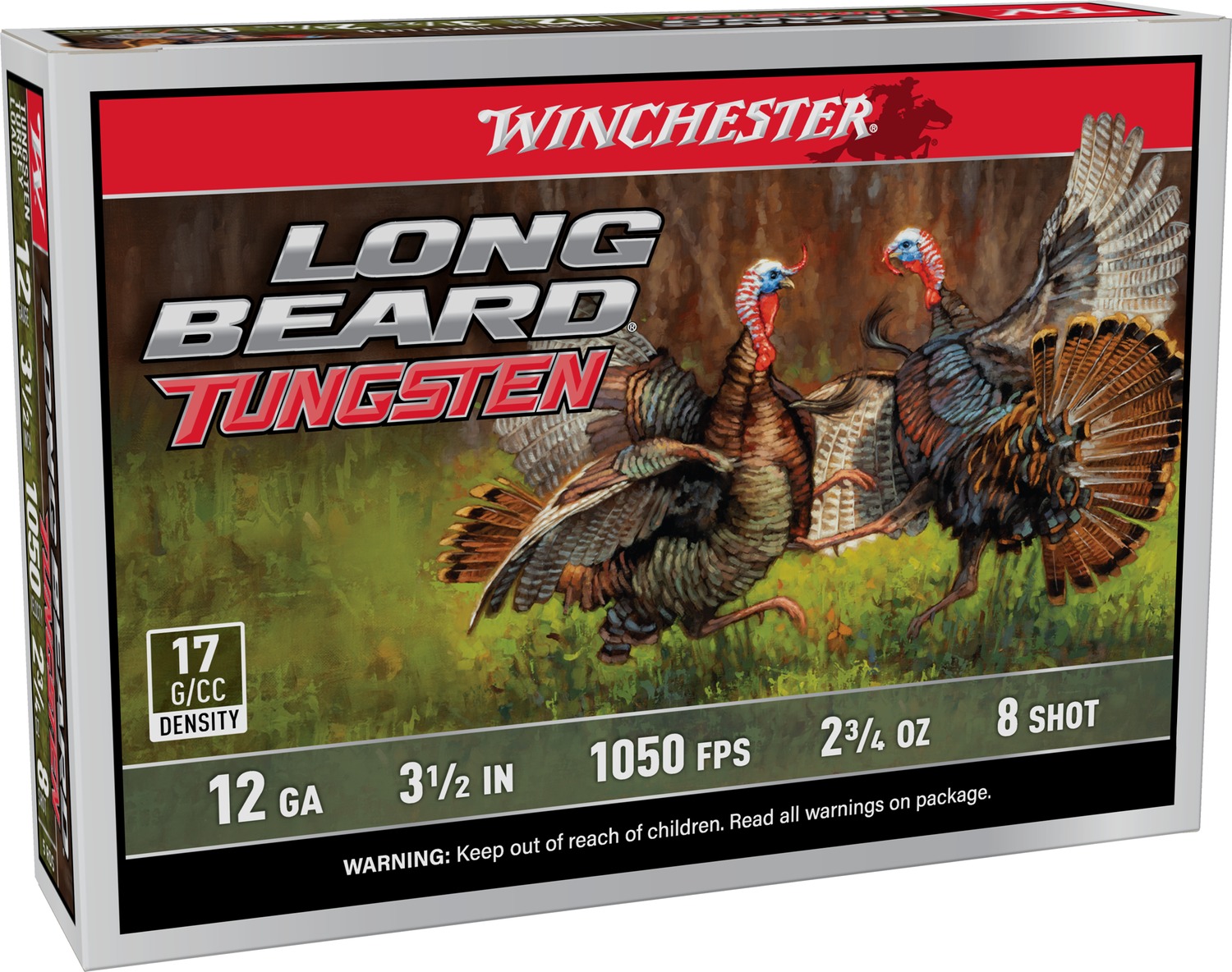 WIN LBT12L8 12G 3.5″#8 LONGBEARD TS17 2-3/4 5/10