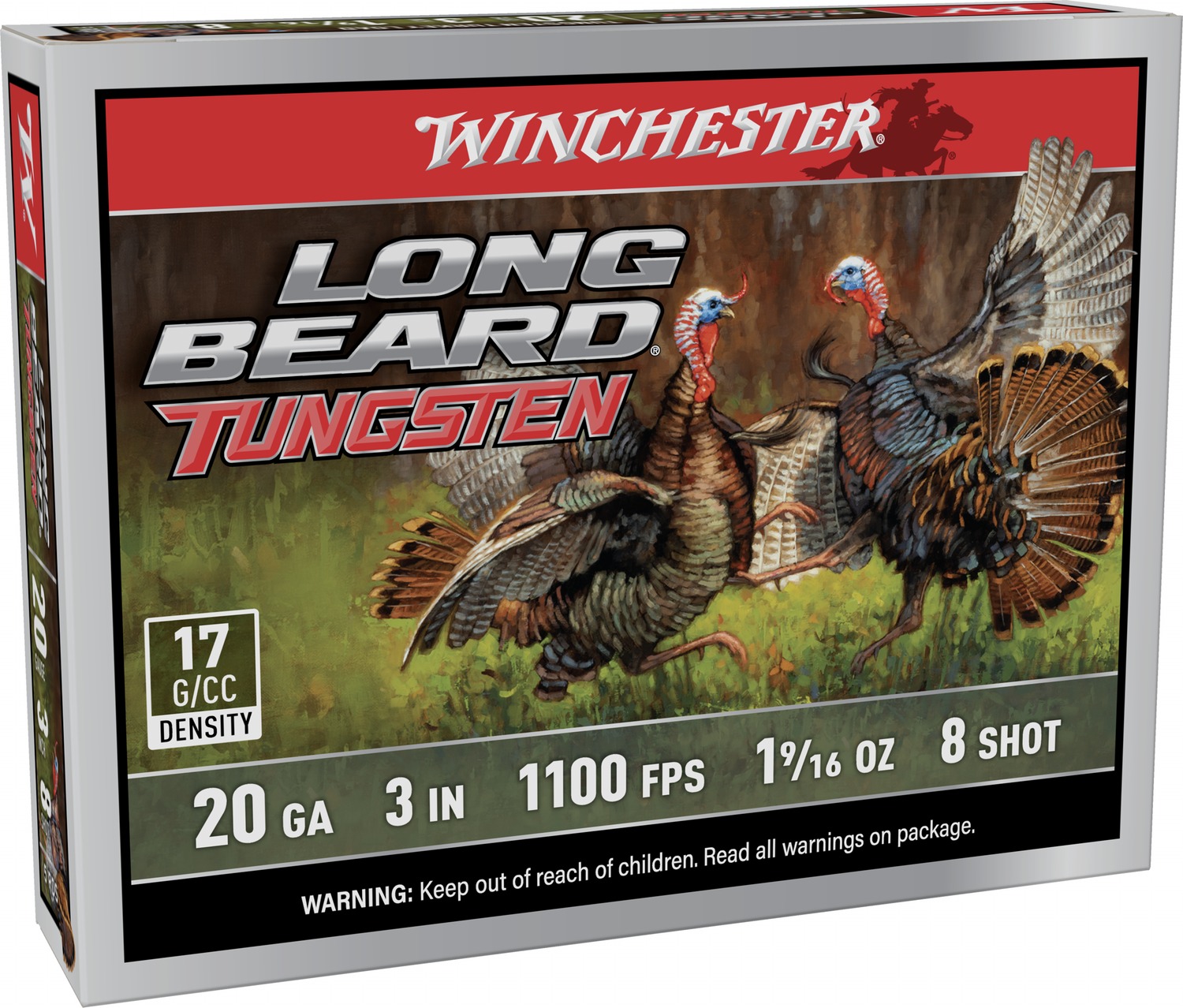 WIN LBT2038 20G 3″ #8 LONGBEARD TS17 1-9/16 5/10